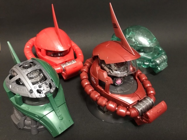 EXCEED MODEL ZAKU HEAD CUSTOMIZE PARTS レビュー: ガンダムゲン